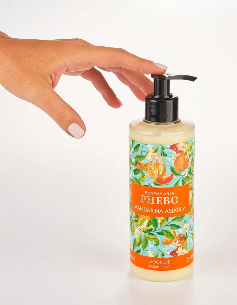 Sabonete Líquido Phebo Mandarina Asiática 360ml