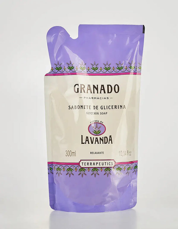 Refil Sabonete Líquido de Glicerina Granado Lavanda - 300ml