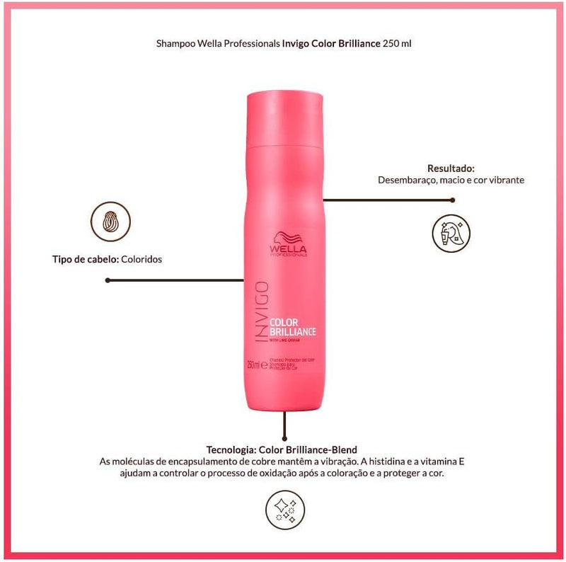 Shampoo Wella Professionals Invigo Color Brilliance - 250ml