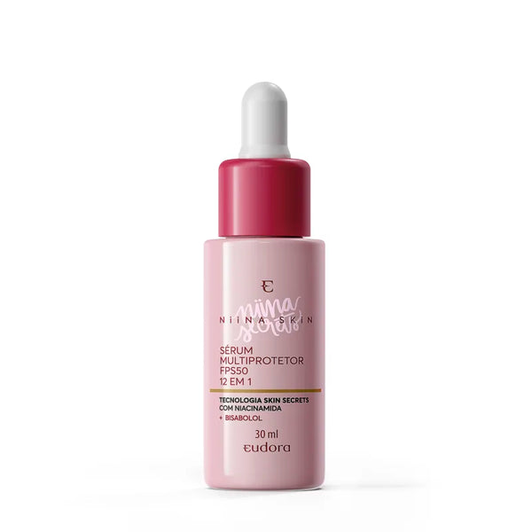 Sérum Facial Multiprotetor FPS 50 12 em 1 Niina Secrets Skin 30ml