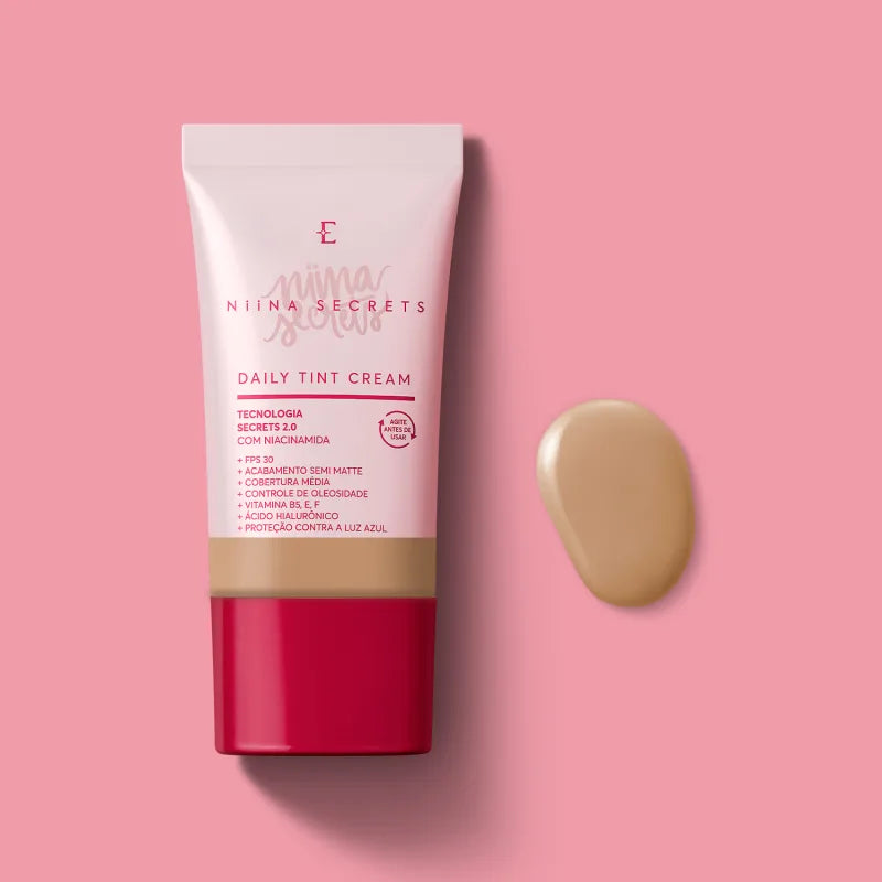Base Líquida Daily Tint Cream Niina Secrets Cor 13 25ml