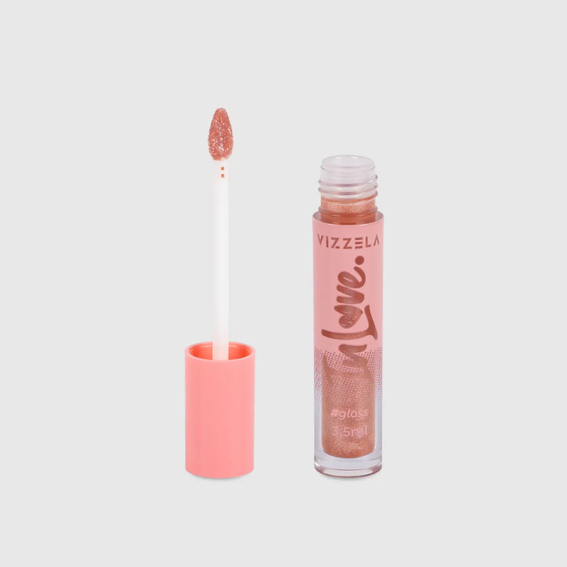 Gloss in love! Vizzela 08 Docinho - 3,5ml