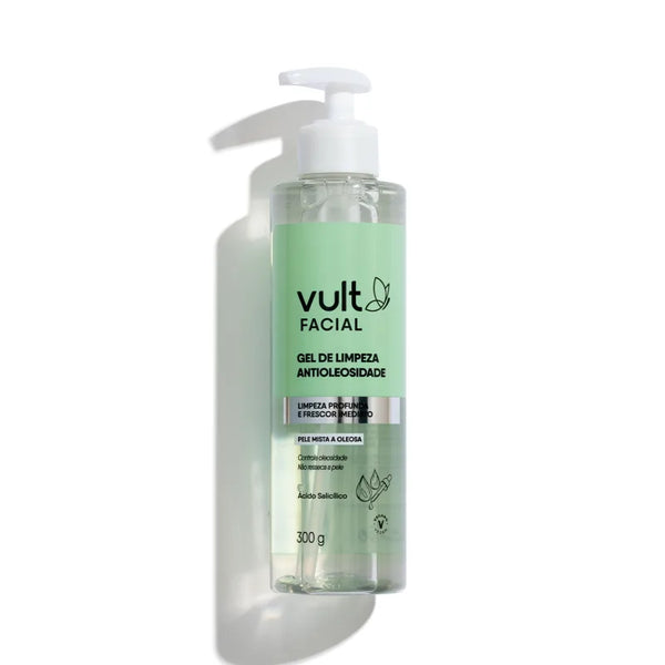 Gel de Limpeza Antioleosidade Facial Vult - 300g