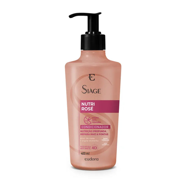 Condicionador Eudora Siàge Nutri Rosé - 400ml