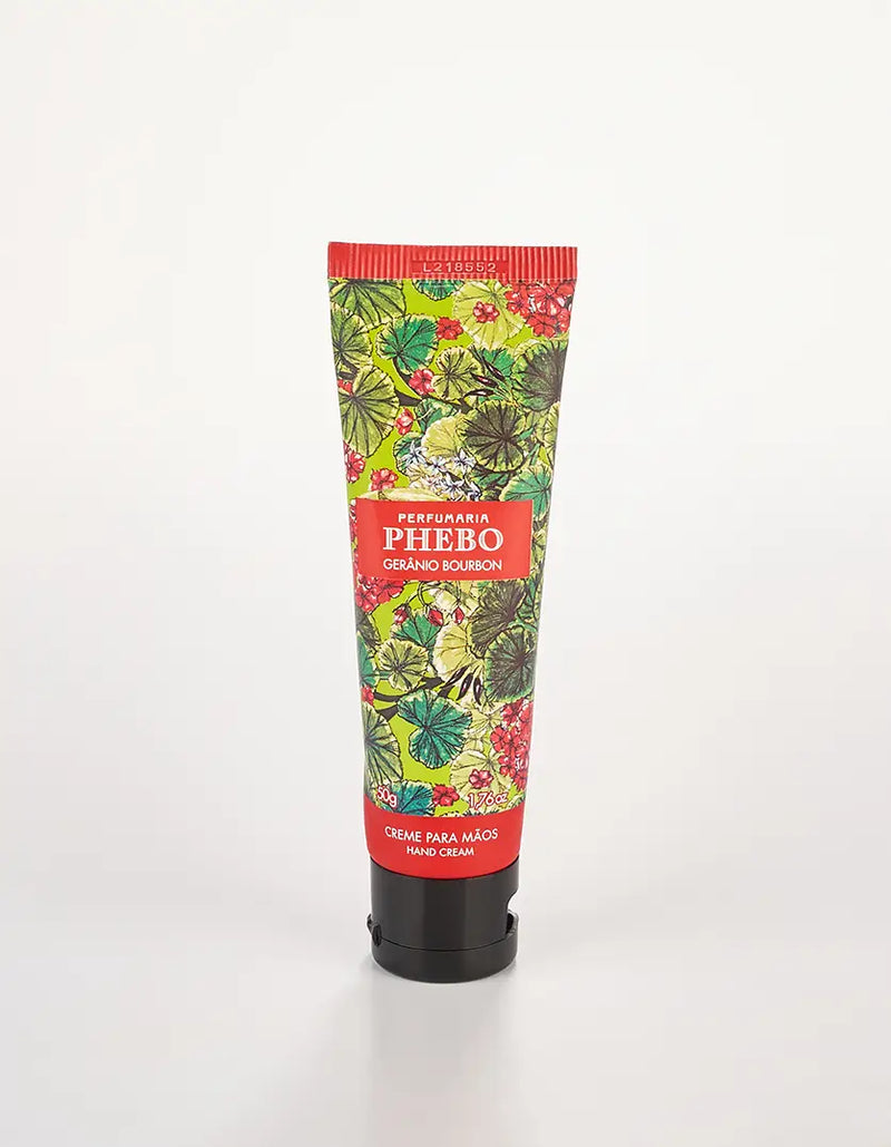 Creme Mãos Phebo Gerânio Bourbon 50g