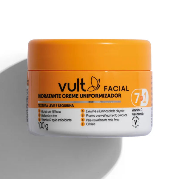 Hidratante Creme Uniformizador Facial Vult - 100g