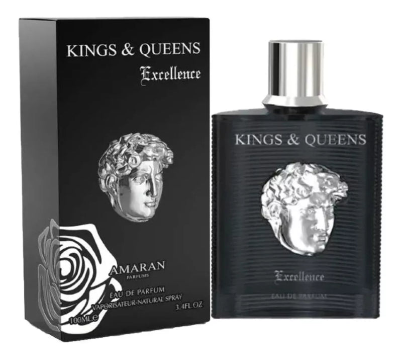 Perfume Árabe Masculino Kings & Queens Excellence Eau De Parfum 100ml