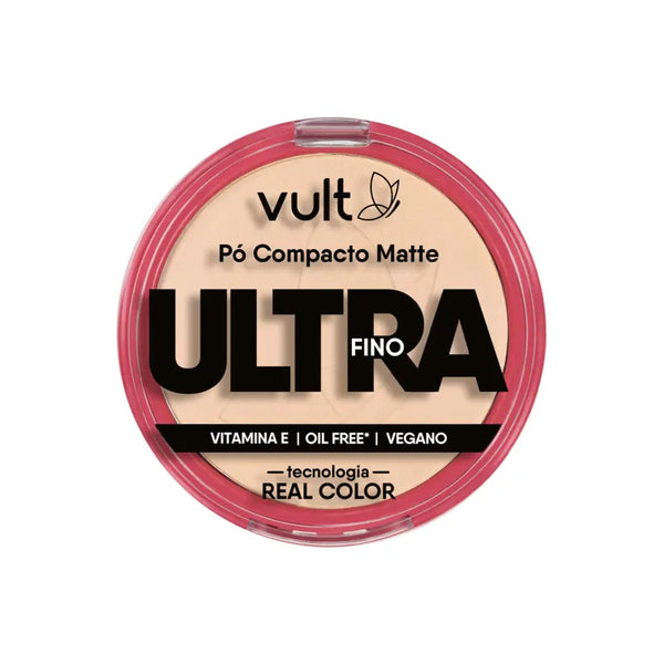 Pó Compacto Matte Ultrafino Vult - 9g