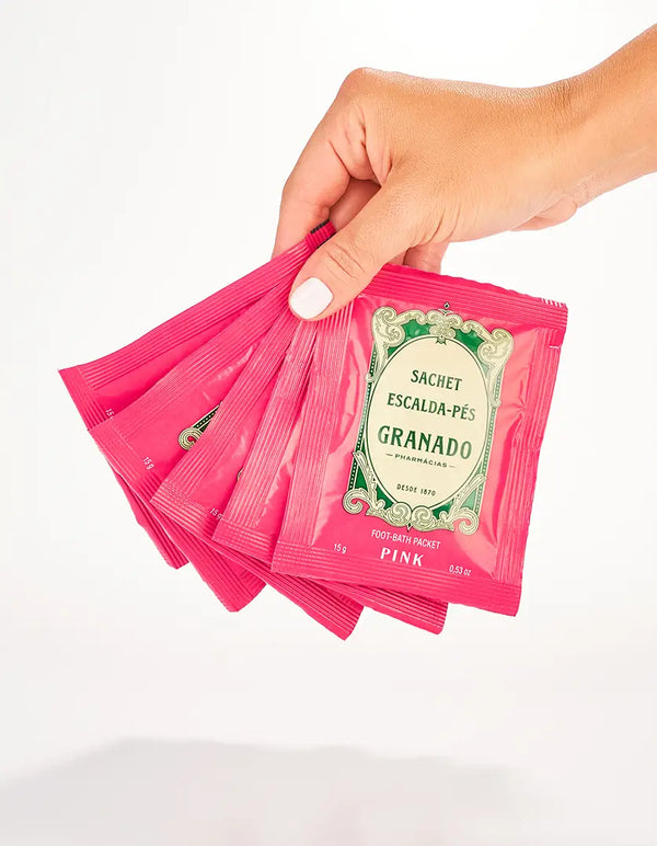 Sachets Escalda-pés Pink Granado - 5x15g