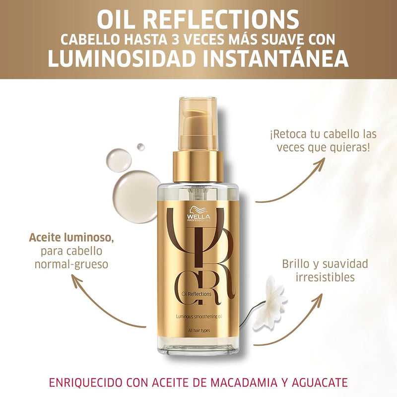 Óleo Capilar Wella Professionals Oil Reflections Light - 100ml