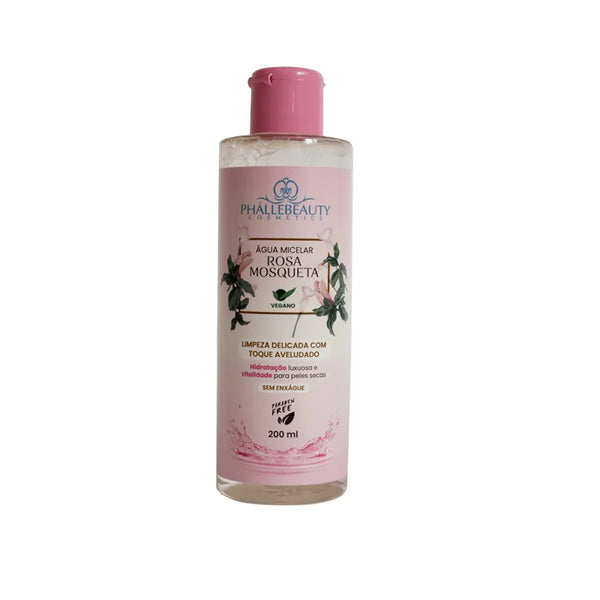 Água Micelar Rosa Mosqueta Phallebeauty - 200ml