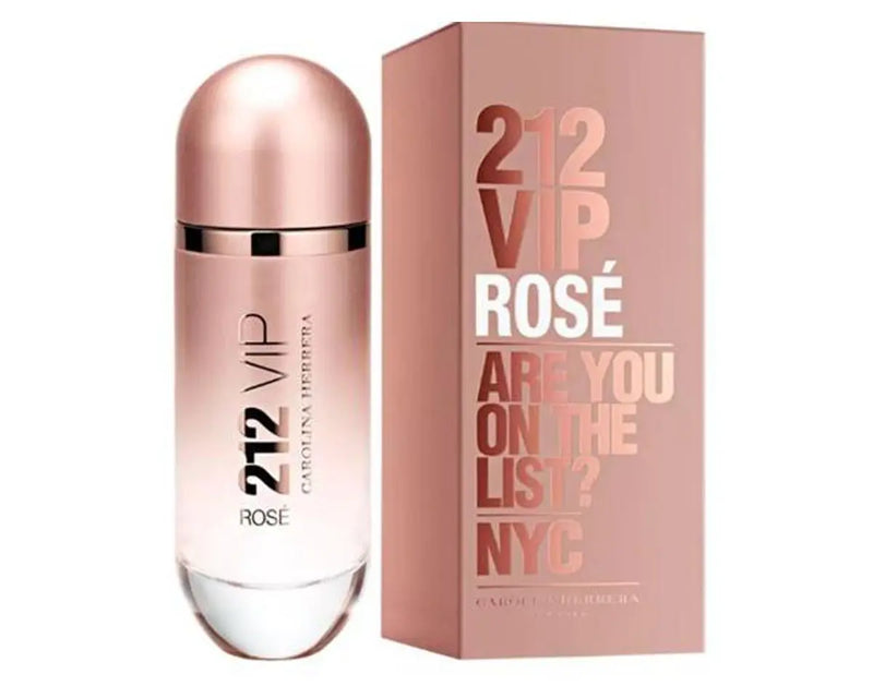 Perfume Feminino 212 VIP Rosé Carolina Herrera Eau de Parfum - 125mL