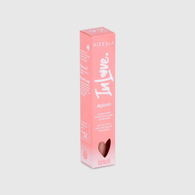 Gloss in love! Vizzela 08 Docinho - 3,5ml