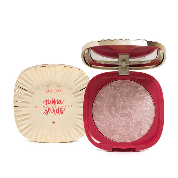 Blush Marmorizado Niina Secrets Cor 1 9,6g