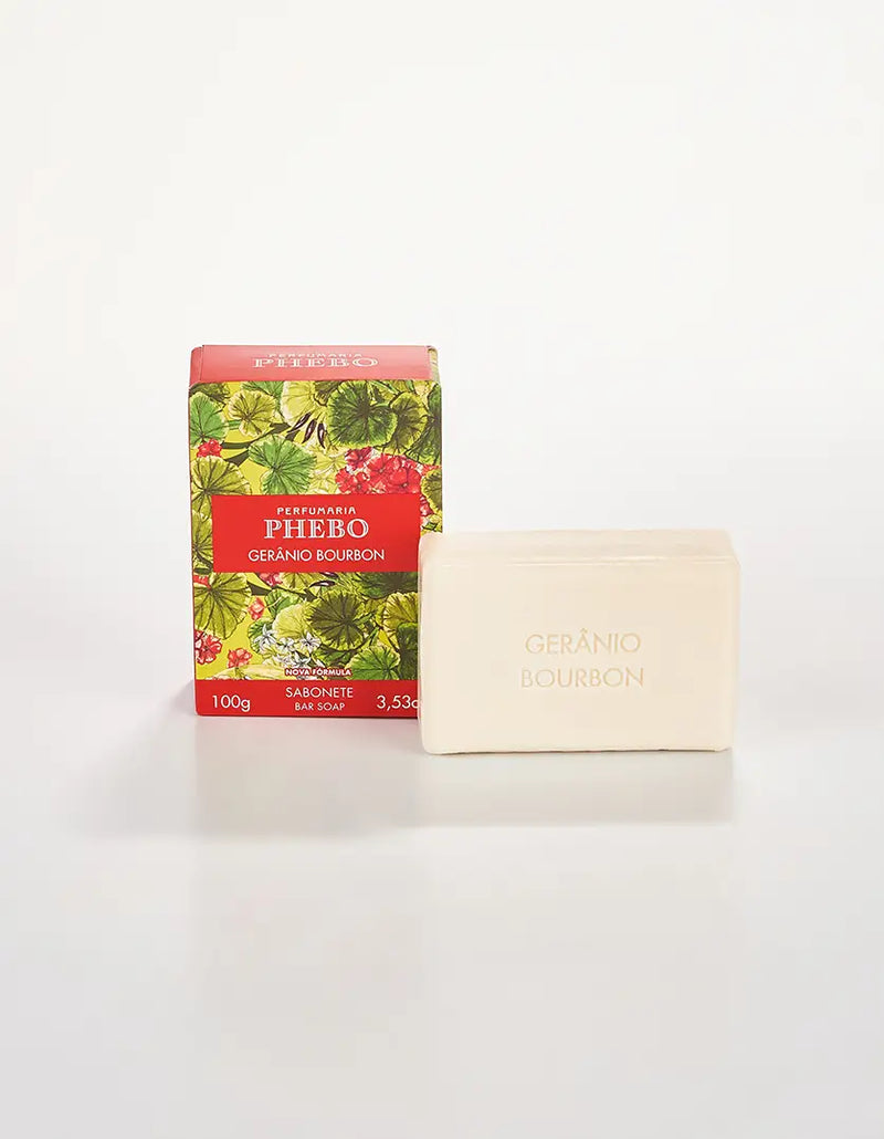 Sabonete em Barra Phebo Gerânio Bourbon 100g