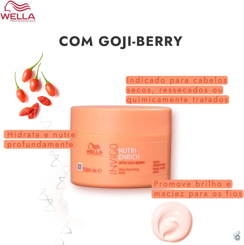 Máscara De Nutrição Wella Invigo Nutri-Enrich - 150ml