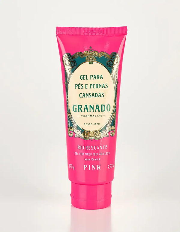 Gel para Pés e Pernas Cansadas Pink Granado - 120g