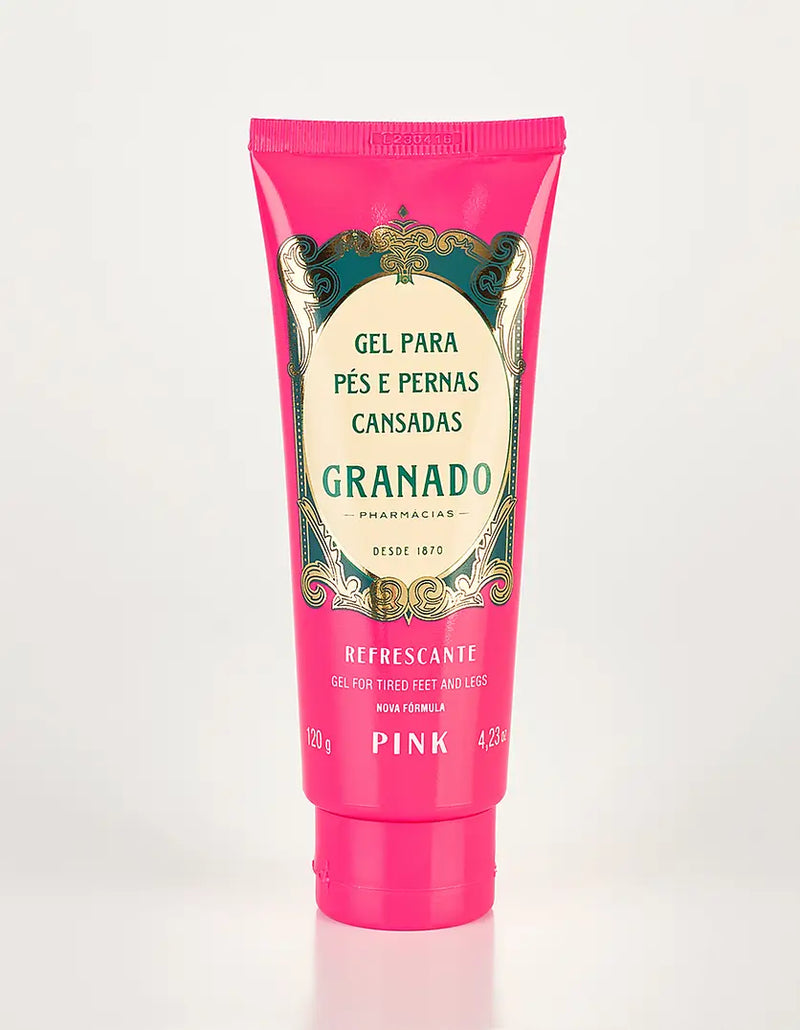 Gel para Pés e Pernas Cansadas Pink Granado - 120g