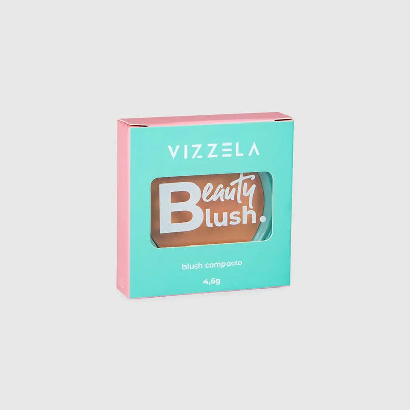 Beauty Blush Cor 01 Beauty Peach Vizzela - 4,6g