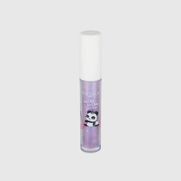 Gloss Infantil Brilha Brilha Cor Aurora Vizzela - 3ml