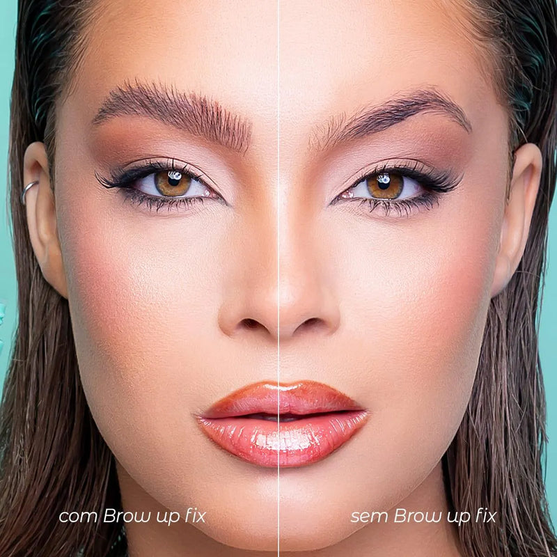 Brow Up Fix Gel Fixador Incolor para Sobrancelhas Vizzela - 3g