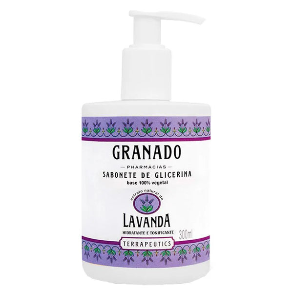 Sabonete Líquido Granado Terrapeutics Lavanda - 300ml