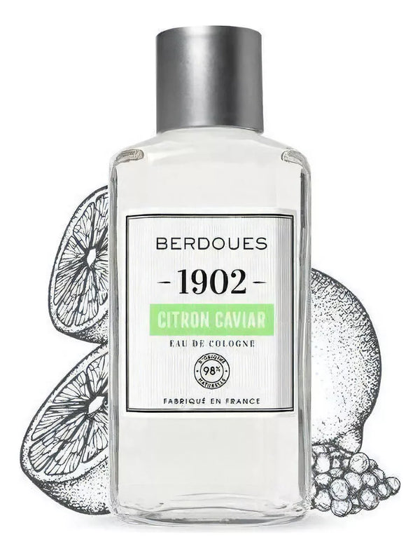 Perfume Citron Caviar 1902 Berdoues Eau De Cologne - 245ml