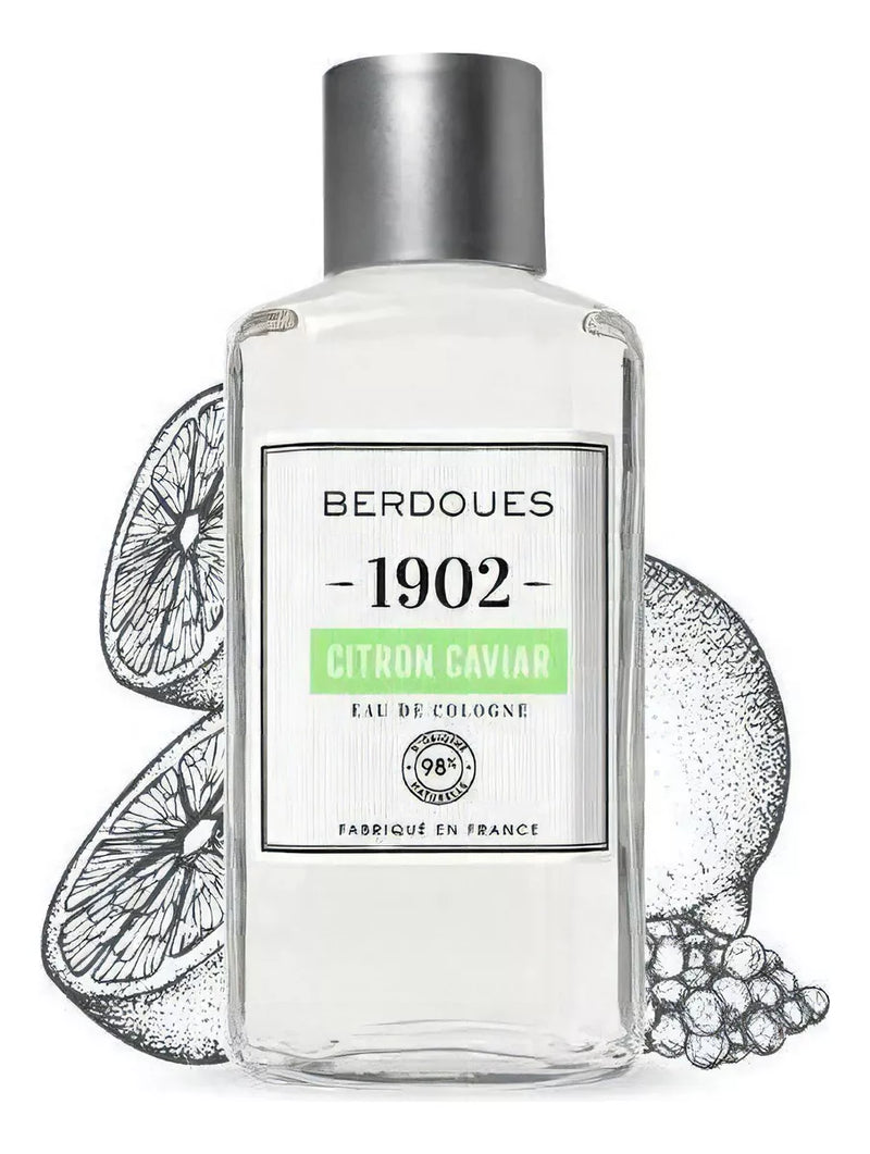 Perfume Citron Caviar 1902 Berdoues Eau De Cologne - 245ml