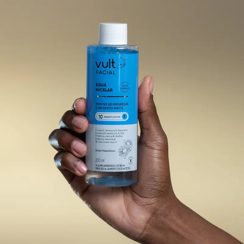 Água Micelar Facial Vult - 200ml