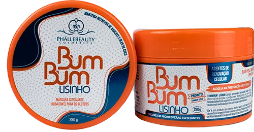 Esfoliante Bum Bum Lisinho Phallebeauty - 280g