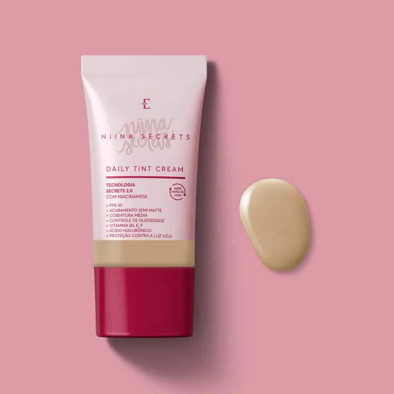 Base Líquida Daily Tint Cream Niina Secrets Cor 05 25ml