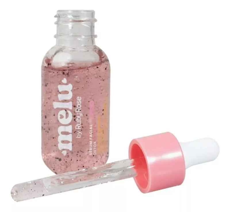 Serum Facial Detox Melu Tonificante Hidratante Pele Melancia Ruby Rose - 30ml