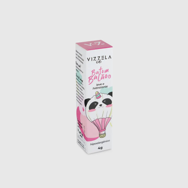 Batom Infantil Balão Cor Fantástico Vizzela - 4g