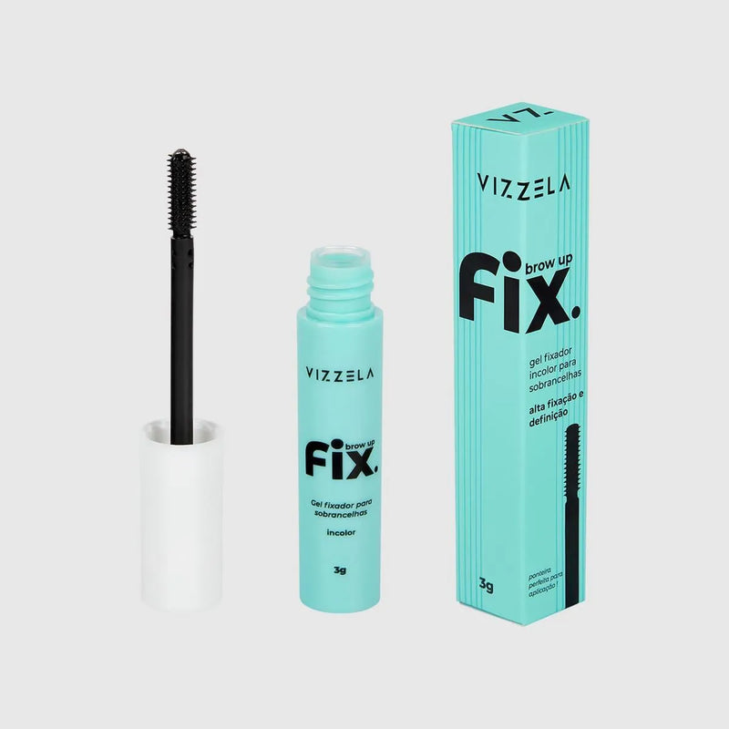 Brow Up Fix Gel Fixador Incolor para Sobrancelhas Vizzela - 3g