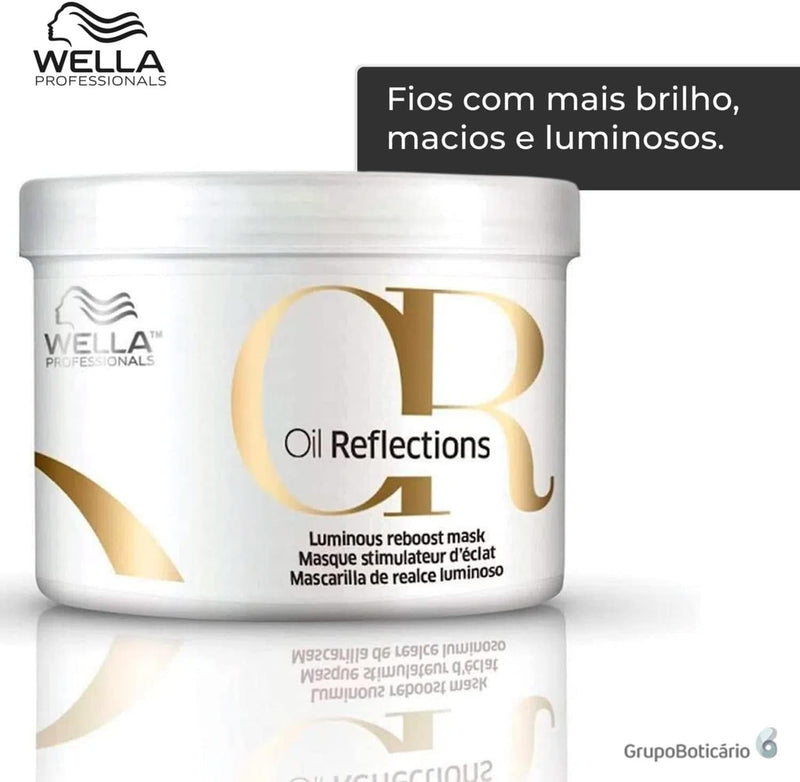 Máscara Capilar Wella Professionals Oil Reflections - 500ml