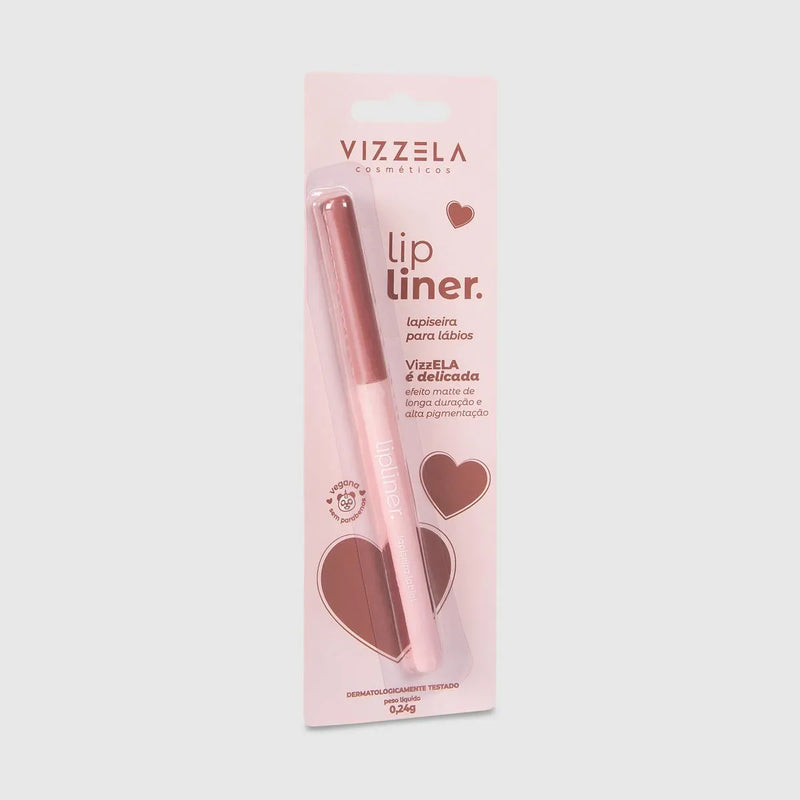 Lapiseira Labial Delicada Lip Liner Vizzela - 0,24g