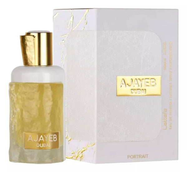 Perfume Árabe Feminino Ajayeb Dubai Portrait Lattafa Eau de Parfum - 100ml