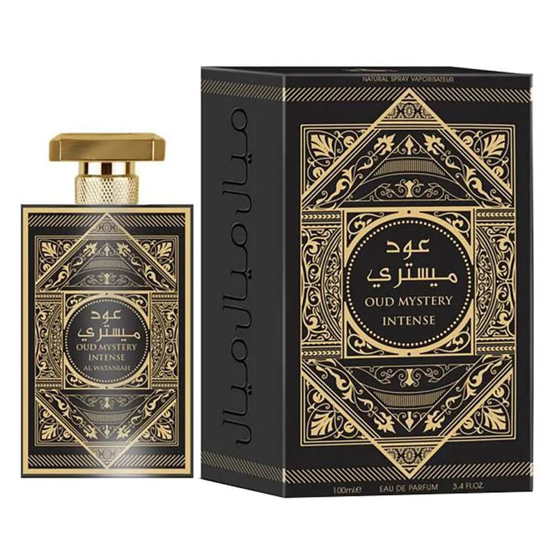 Perfume Árabe Masculino Oud Mystery Al Wataniah Intense Eau de Parfum 100ml