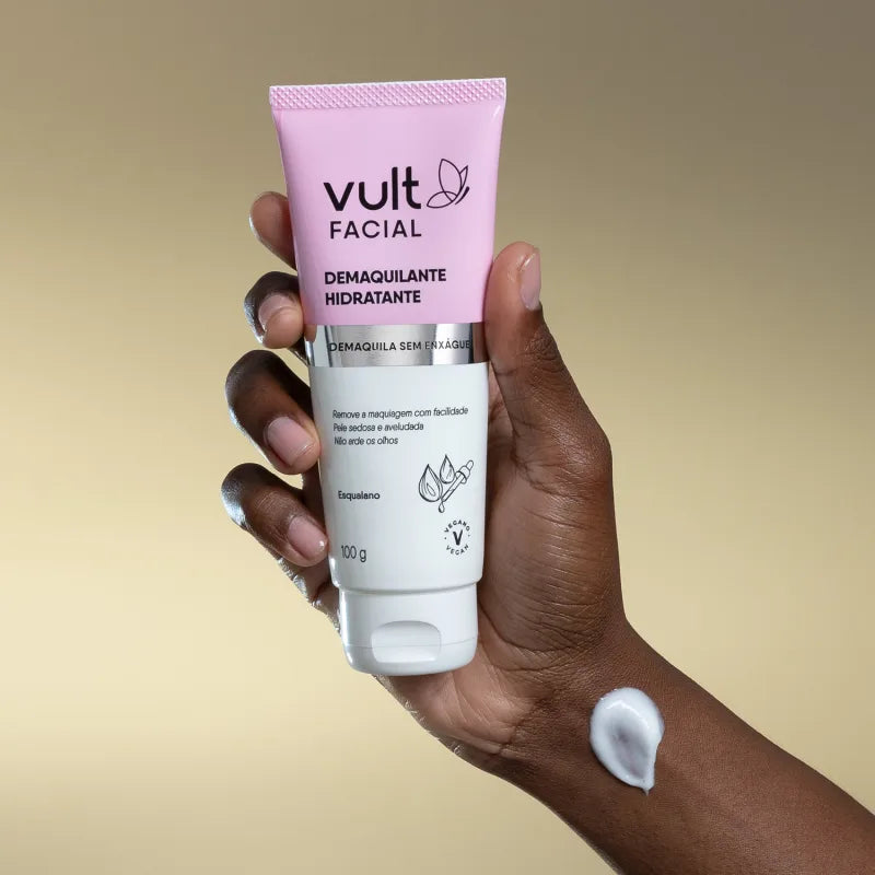 Demaquilante Facial Hidratante Vult - 100g