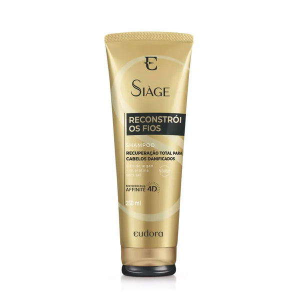Shampoo Eudora Siàge Reconstrói Os Fios - 250ml
